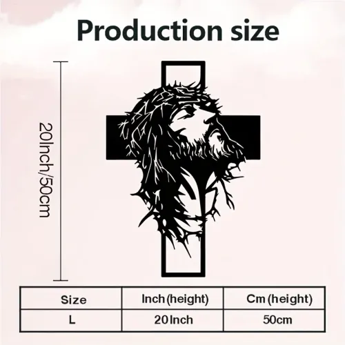 ✝️ Metal Cross Wall Decor💝