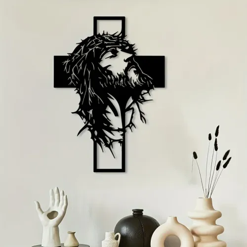 ✝️ Metal Cross Wall Decor💝