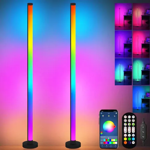 Colorful RGB floor lamp