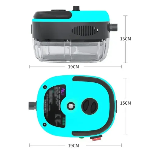 2500W Portable Handheld Steam Cleaner — High-Temperature, Pressurized Device (Includes Brush Heads)