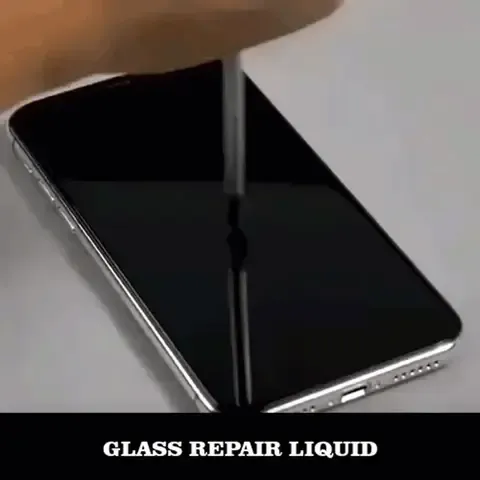 2 piece CRACKED GLASS REPAIR KIT