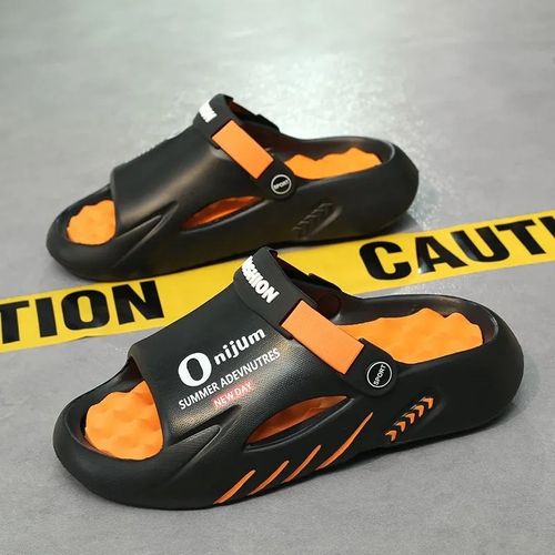 Men Sandals New Summer EVA Soft-soled Platform Slides Slippers Indoor Outdoor Walking Beach Shoes Flip Flops Mens Shoes
