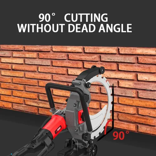 300mm Deep-Cut, 9600W Electric Wall Cutter—A high-power ring saw tool designed specifically for wet-cutting concrete.