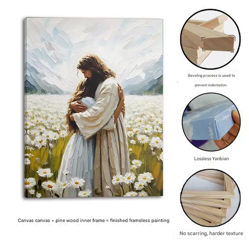 Solid wood quality frame Wall art canvas paintings for the dining room 40cmx60cm