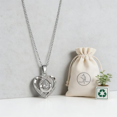 To My Wife - Forever & Always Heart Necklace