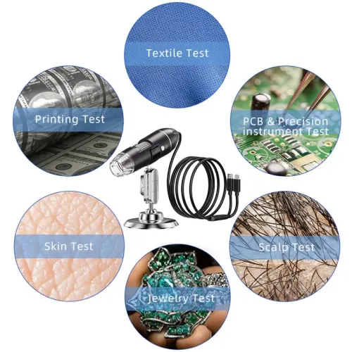 3-in-1 1600x Digital Microscope Camera (Electronic Magnifying Endoscope)