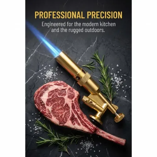 Welding Torch Gas Burner Flame Gun Blower Gas Torch Brazing Cooking Barbecue Auto Ignition Gun Kitchen Baking Tool