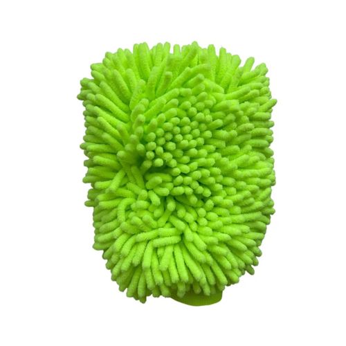 Double Sided Chenille Car Wash Mitt Scratch Free Microfiber Coral Velvet Cleaning Glove  95g