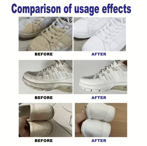 High-Tech Molecular Shoe Foam Dry Cleaner, Quick Brightening Restorer to Dissolve Upper Stains