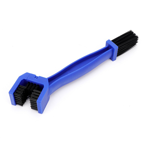 Premium Bike Chain Brush Outdoor Scrubber Tool Bike Cleaner Bike Bicycle Motorcycle Chain Cleaning Brush with Ergonomic Handle
