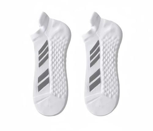 Men's High Crew Sweat-Absorbent Sports Socks Breathable Cotton Non-Slip Bottom for Basketball Running Logo Print for Sports