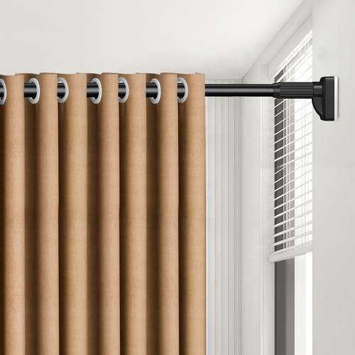 74.8-95inch Tringle Rideaux Telescopic Metal Tension Shower Bathroom Long Curtain Rod Pole