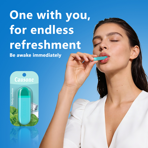 4-Pack Natural Fruit & Mint Breath Inhaler Sticks - Assorted Flavors Smoking Alternative,Fresh Breath&Mental Clarity