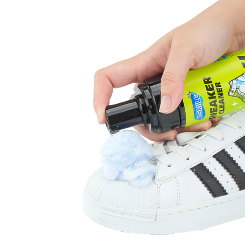 LUCHAO Sneaker Cleaning Kit Foam Cleaner for White Sneakers Removes Yellow Stains and Grime No-Rinse Daily Cleaner