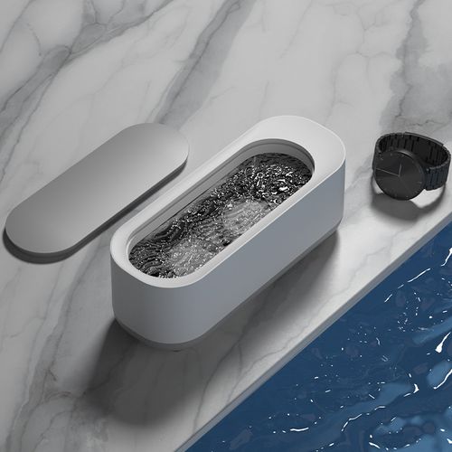 Portable Rechargeable Mini Ultrasonic Cleaner Waterproof Ultrasound Vibrator Cleaning Box for Jewelry Household Car Items