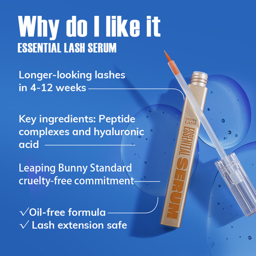 EyelashCare Solution Growth Treatments Waterproof Enhancer for Longer Thicker Eyelash Extensions Eyelash Care