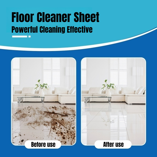 Personal Care & Household Cleaning Floor Cleaning Floor Cleaners OEM Eco-Friendly Disposable Solid Polymers Effective Stain Removal Floor Cleaning Sheets 100 Pipce with 50%-80% Active Ingredients