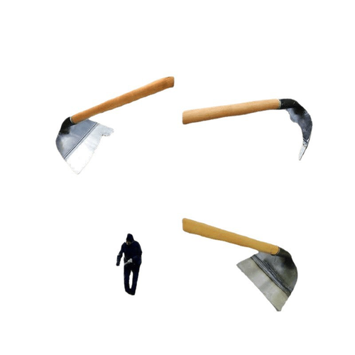 Multi-Functional Agricultural Weeding and Digging Tool Household Farming Manganese Steel Thickened Axe for Growing Vegetables