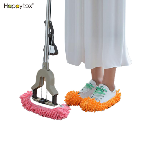 High Absorbent Microfiber Mopping for Slippers Home House Reusable Sweeper Cleaning Tool for Dusting and Cleaning
