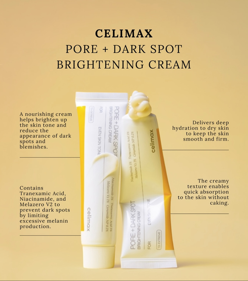 For Pore Minimizer Dark Spot Brightening Cream for Sensitive Skin Non-Irritating & Hydrating