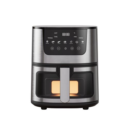 Cost-effective 7L Digital Touch Control Stainless Steel Cover Air Fryer