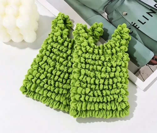 Creative Magic Expansion Fold Pleated Flexible Stretch Bags Shopping Bag Large Capacity Multi Purpose Bubble Elastic Paddy Bag