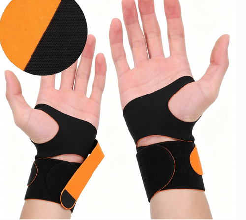 Adjustable Compression Wrist Brace Wrap  Wrist Brace Sports High Elastic Gym Training Protection Adjustable Relief Wrist Strap for Women Men