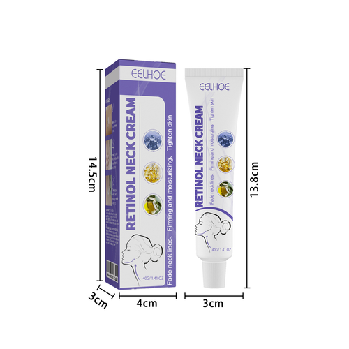 Eelhoe Retinol Cream for Beauty Massage to Fade Lines Moisturize and Tighten Skin Reshape Swan Neck
