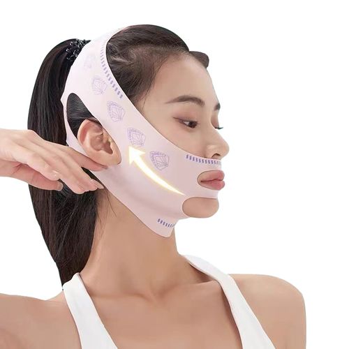 Soft Face Slimming Band Anti-Wrinkle Sleep Mask Double Chin Lift up Strap V Line Face Lifting Belt