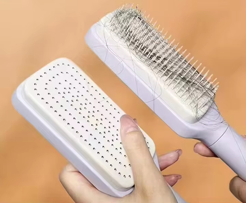 Rotating Lift One Button Cleaning Stretch Massage Comb Air Cushion Airbag Massage Smooth Hair Comb Hair Styling Tool