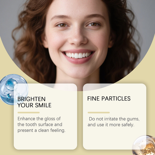 Oral Care Powder with Delicate Texture Clean Teeth Stains Clean Luster Fresh Bee Venom Tooth Powder