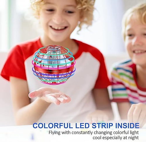 Hottest! Cosmic Fly Ball - Boomerang Hover, Galaxy - Spin Effect, Drone - Like Track. Cool Toy For 6 - 12s & teens, Perfect For Outdoor Play