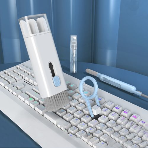 Useful Multifunctional 7 in 1 Computer Keyboard Screen Cleaning Set Laptop Phone Headset Cleaning Pen Cleaner Kit