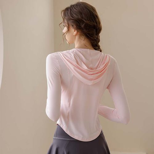 Summer Long Sleeve Women Sun Anti-UV Hoody Jacket Outdoor Sport Riding Running Sunscreen Clothing