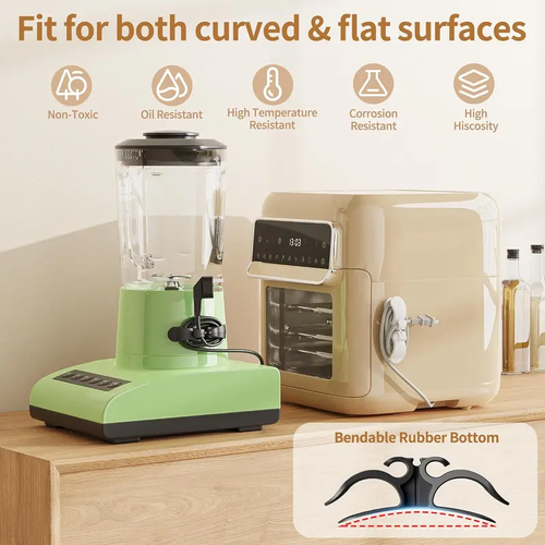 Cord Organizer for Appliances Upgraded Kitchen Cord Keeper with 3M Glue & TPR Silicone for Air Fryer Coffee Maker Blender Pressure Cooker Toaster Home Storage Hook cleaning supplies and tools household essentials household items
