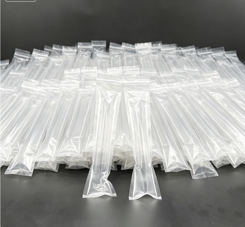 DIY Ice Cream Popsicle Mold Packaging Bags Food Zipper Bag Transparent Gravure Printing Moisture Proof Zipper Top 200pcs With Funnel