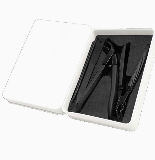 Professional Stainless Steel Thick Nails Cutter Black Nail Clipper Manicure Trimmer for Fingernails Toenails