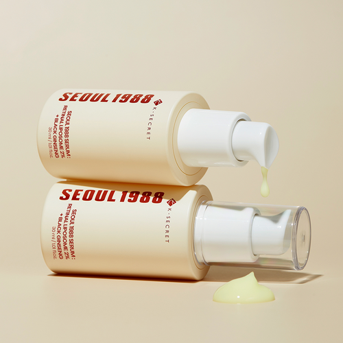 SEOUL 1988 Retinol Liposome 2% Black Ginseng Serum Anti Aging Serum Dark Knuckle Elbow Spot Removal Firm Smooth Skin