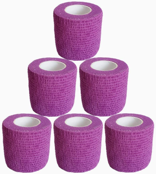 Customized Sports Athletic Self Adhesive Elastic Cohesive Bandage to Provide Support, Protect Joints.