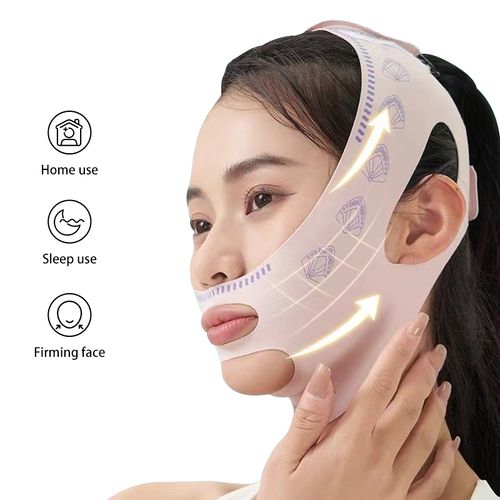 Soft Face Slimming Band Anti-Wrinkle Sleep Mask Double Chin Lift up Strap V Line Face Lifting Belt