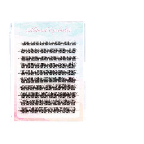 Eye Lashes High Quality Cluster Lashes DIY Eyelash Extension Precut Volume Individual Eyelash Cluster Lashes Kit 90 clusters box