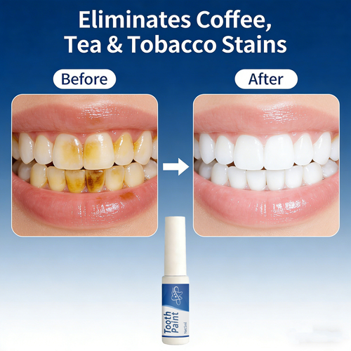 Eeth Brightening White Paint to Clean Teeth Stains and Dirt Yellow Teeth Mouth Cleaning Beauty Paint