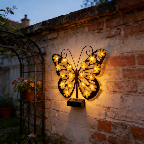 Solar Outdoor Butterfly Decorative Lamp Villa Garden Courtyard Landscape Atmosphere Villa Decoration