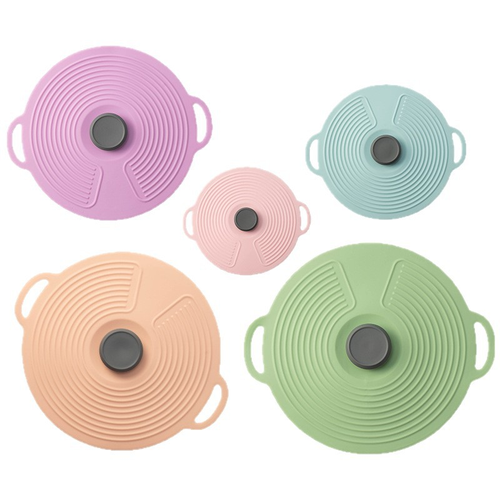 Eco-Friendly Reusable Dish Cover Stackable Silicone Bowl Pants Pots Lids Specialty Tools for Food Storage Silicone Bowl Covers