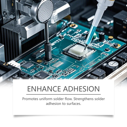 JUE FISH Soldering Flux – Thermally conductive  removes oxidation cleans aids in soldering suitable for home electronics repair and general soldering tasks