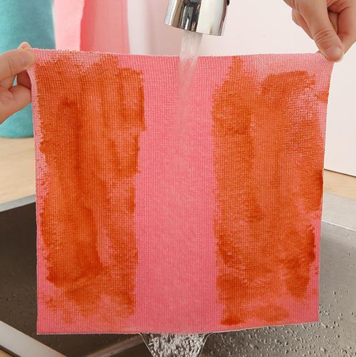 20pcs Micro Fiber Eco Roll Cloth Microfiber Floor Car Kitchen Towel Reusable Washable Microfiber Rag Square Shape Cleaning Cloth