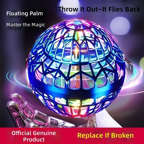 UFO Magic Flying Balls Intelligent Sensing Flight of the Spinning Ball Swing Flying Luminous Floating Ball Toys
