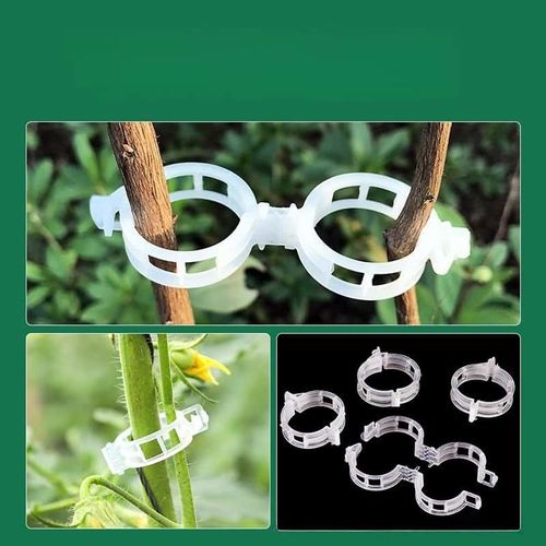 300pcs Plastic Plant Fixing Clip Vine Tomato Garden Supplies
