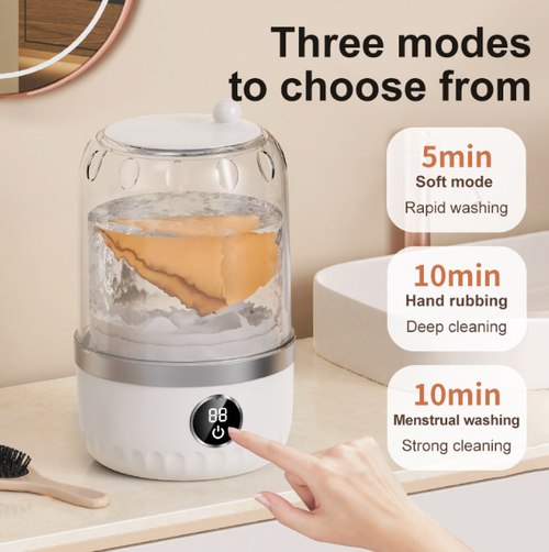 New Portable Mini Washing Machine for Maternal Infant Clothing No Installation Required Intimates Washer