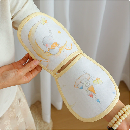 Baby Arm Cooling Mat, Ice Silk Arm Pillow, Baby Carrier for Holding the Baby, Summer Newborn Breastfeeding Baby Arm Sleeve——_two per set